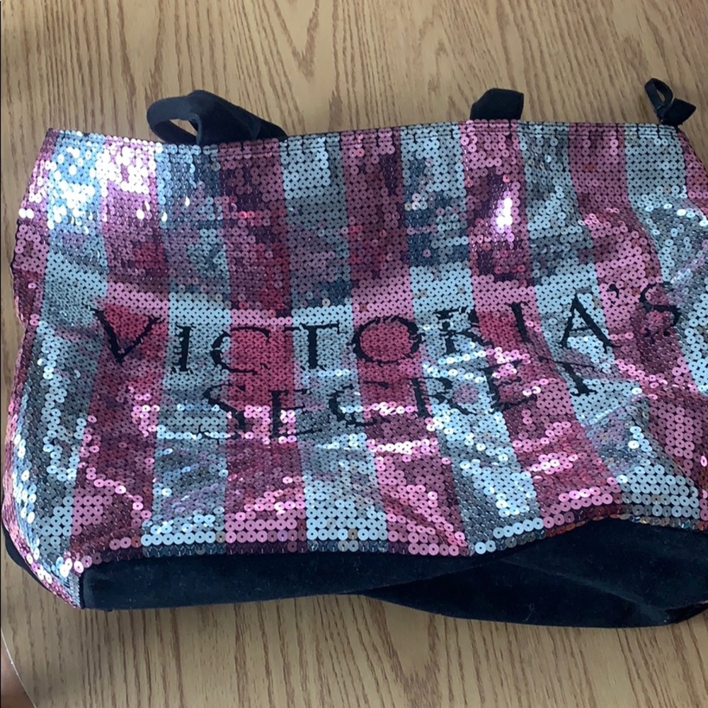 Sequin Victoria’s Secret tote
